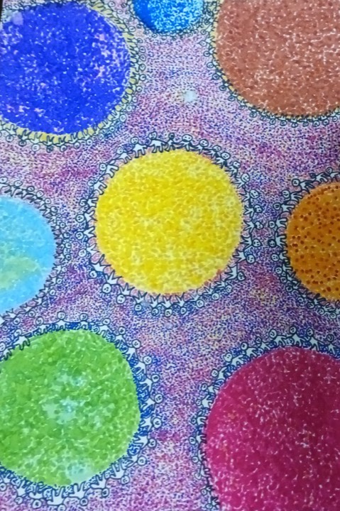 nanaの作品「まあるい世界」